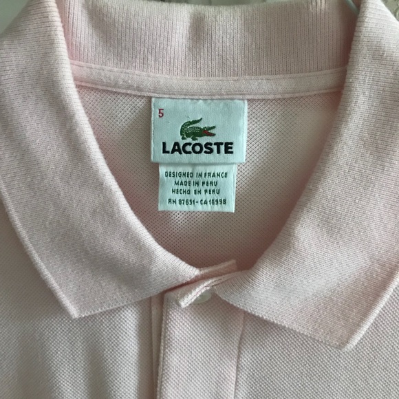 Lacoste men polo size 5 - Picture 2 of 3